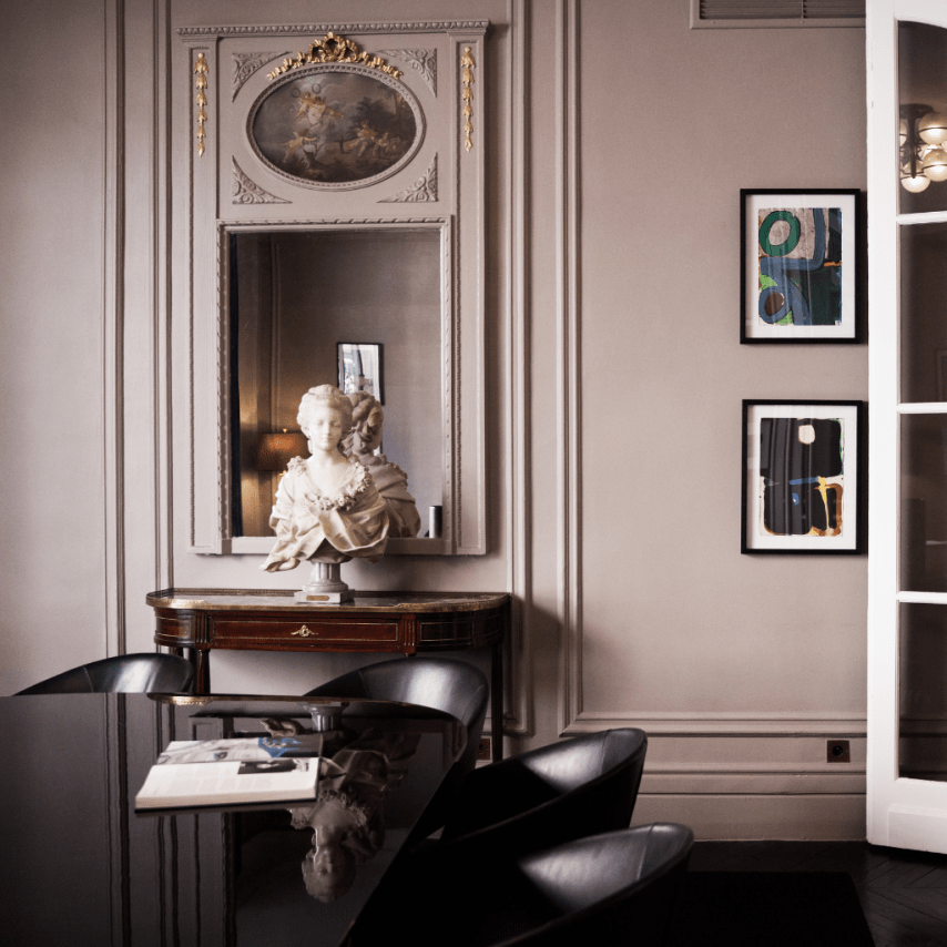 WHEN MODERN ART MEETS HAUSSMANN ELEGANCE